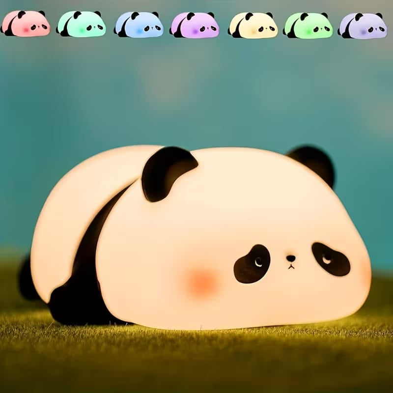 Panda LED Desk Lamp – Rechargeable Touch Control Night Light for Kids & Bedroom