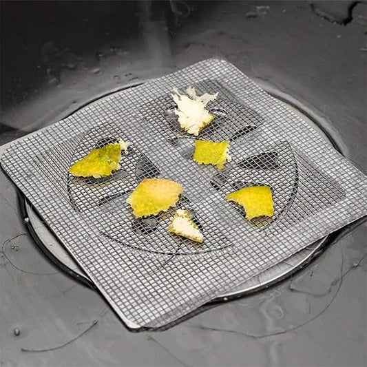 Drain Filter Sheets – Pack of 10 Disposable Mesh Drain Covers