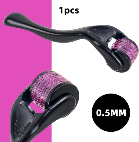 3-in-1 Skincare Beauty Set – Ice Roller, Jade Roller & Derma Roller for Face Massage & Skin Care
