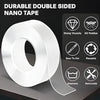 Nano Double-Sided Adhesive Tape – Transparent Reusable Strong Grip Tape for Home & Office Use