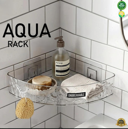 Luxury Suction Shelf – Wall Mounted Corner Shower Organizer | Free Shipping