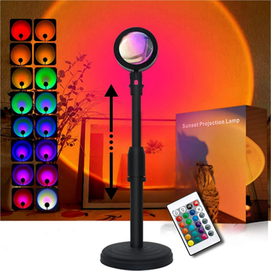 2-in-1 Moon & Sunset Lamp Deal | 3D Crystal Moon Lamp + Sunset Projection Lamp