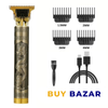 T9 Electric Hair Trimmer – Cordless Rechargeable Beard & Hair Clipper with Metal Body for Men Grooming