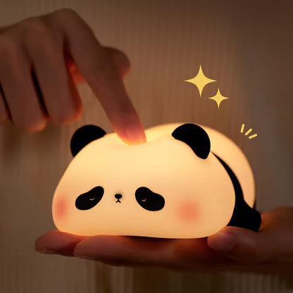 Panda LED Desk Lamp – Rechargeable Touch Control Night Light for Kids & Bedroom
