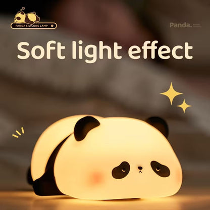 Panda LED Desk Lamp – Rechargeable Touch Control Night Light for Kids & Bedroom