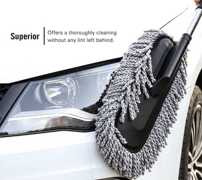 Premium Microfiber Car Cleaning Duster Brush