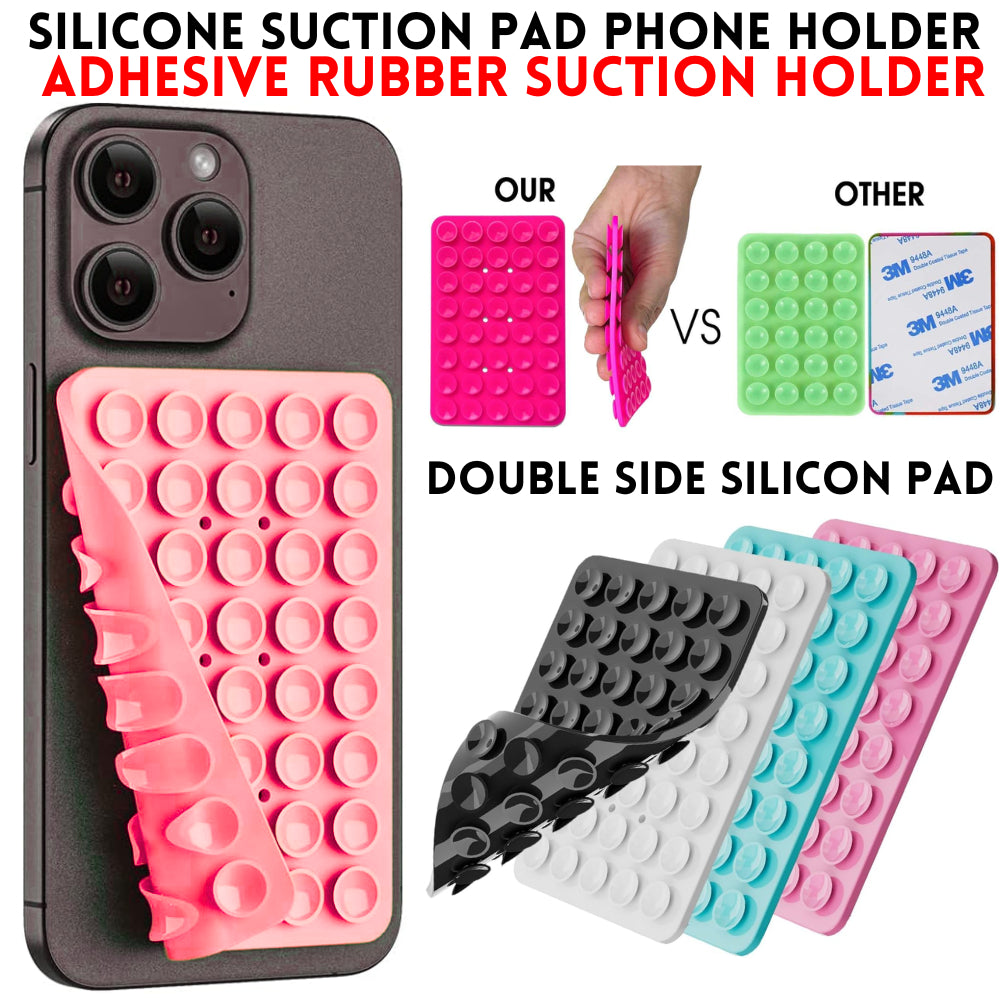 240W Type-C Fast Charging Cable & Double-Sided Silicone Suction Phone Holder – 2-Piece Mobile Essentials Set
