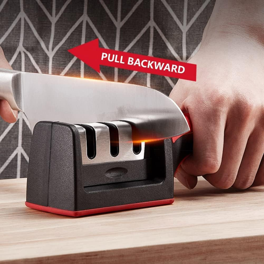Kitchen Knife Sharpener Tool 3 Stage