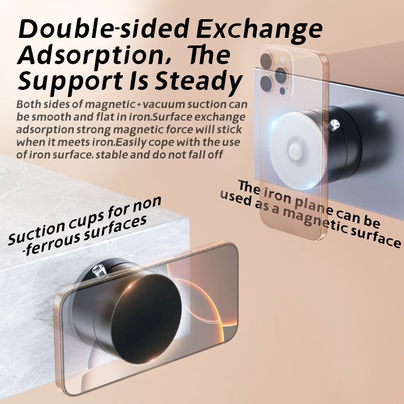 Magnetic Mobile Holder – 360° Rotating Adjustable Phone Stand for Car Dashboard & Desk
