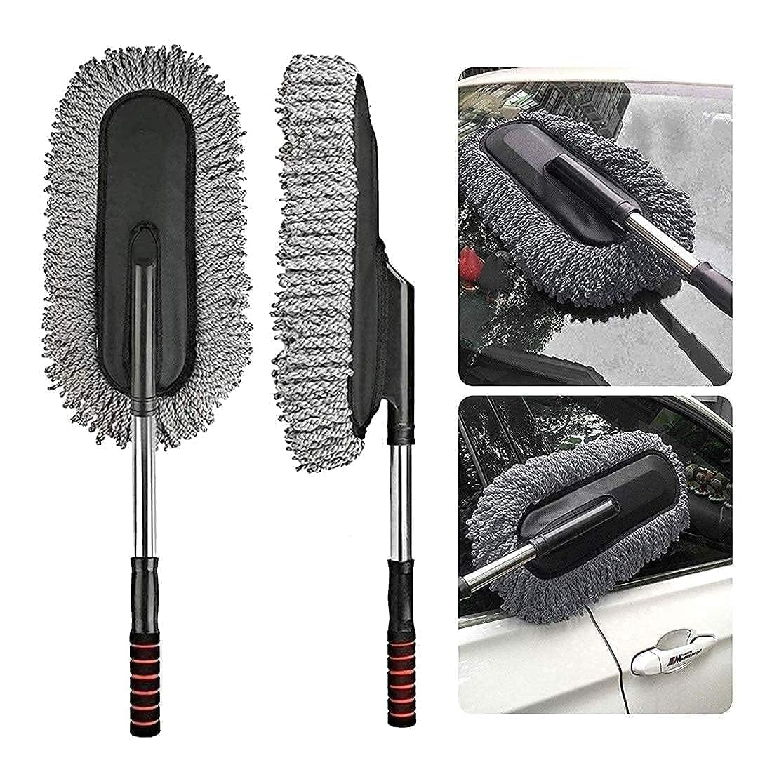 Premium Microfiber Car Cleaning Duster Brush