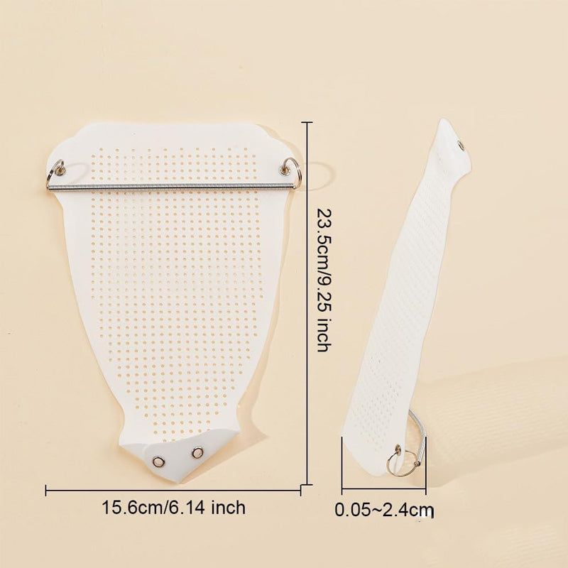 Teflon Iron Cover Protector for Steam Irons – Reusable Non-Stick Soleplate Cover Heat Resistant Ironing Shoe