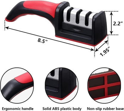 Kitchen Knife Sharpener Tool 3 Stage
