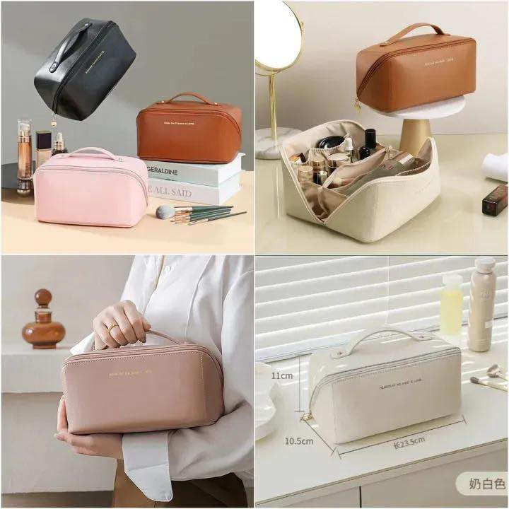 Premium Cosmetic Bag – Spacious Makeup Organizer & Travel Pouch | Free Shipping