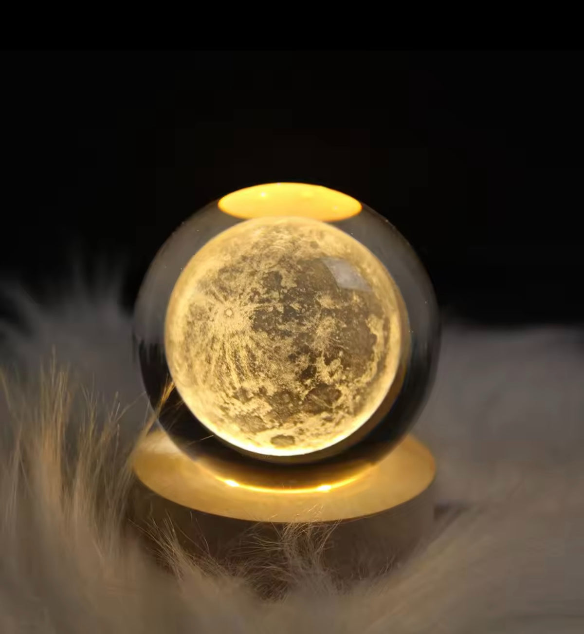 2-in-1 Moon & Sunset Lamp Deal | 3D Crystal Moon Lamp + Sunset Projection Lamp