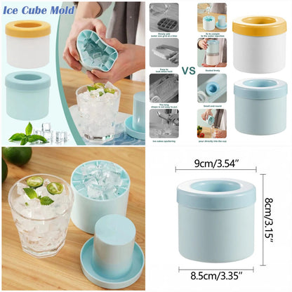 Manual Ice Crusher Cup – Portable Ice Crushing Cup for Crushed Ice, Cold Drinks & Cocktails
