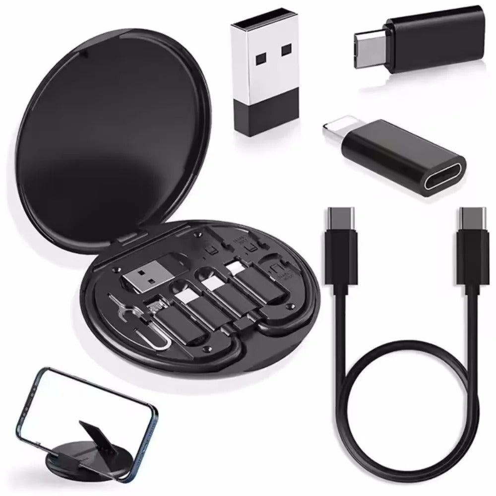 Magnetic Suction Mobile Holder + 60W Travel Cable Kit – 2-in-1 Deal
