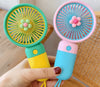 Mini Portable Handheld Rechargeable Fan | 3 Speed Pocket Fan with Adjustable Airflow for Home, Office & Travel