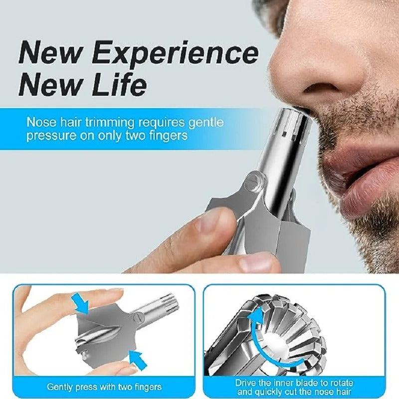 Nose Hair Trimmer | Safe & Precise Manual Nose Hair Remover