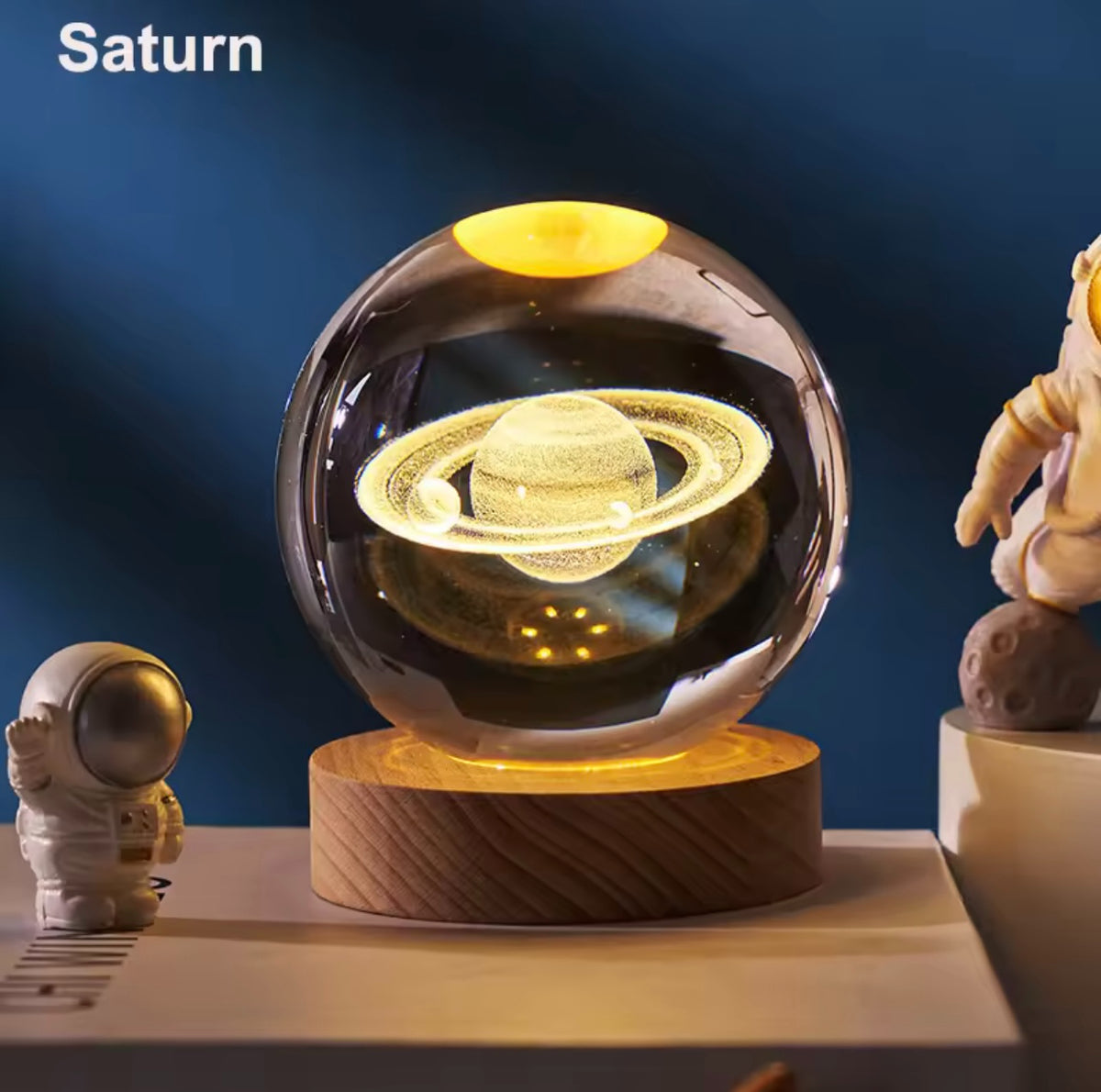 2-in-1 Moon & Sunset Lamp Deal | 3D Crystal Moon Lamp + Sunset Projection Lamp