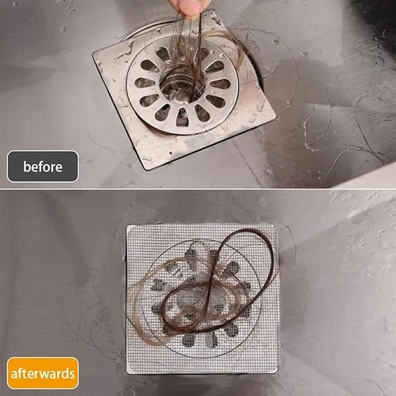 Drain Filter Sheets – Pack of 10 Disposable Mesh Drain Covers