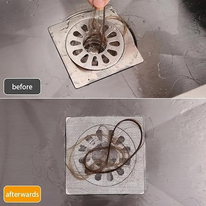 Drain Filter Sheets – Pack of 10 Disposable Mesh Drain Covers