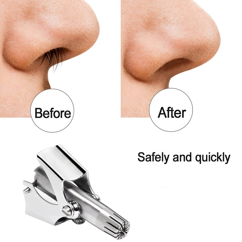 Nose Hair Trimmer | Safe & Precise Manual Nose Hair Remover