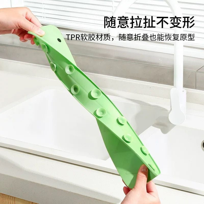 Silicone Kitchen Sink Splash Guard Water Barrier | Reusable & Easy to Clean