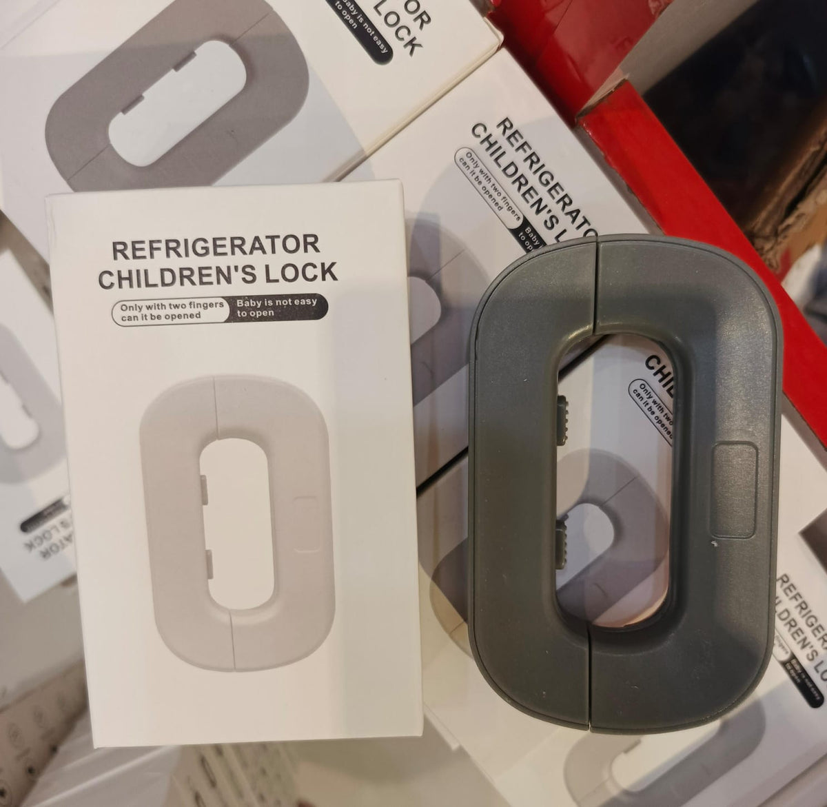 Refrigerator Safety Lock – Child Proof Fridge Lock, Cabinet & Drawer Lock