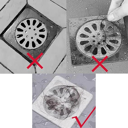 Drain Filter Sheets – Pack of 10 Disposable Mesh Drain Covers