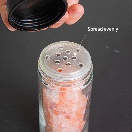 Ferris Wheel Spice Rack Organizer – 360° Rotating Kitchen Seasoning Holder with Glass Jars