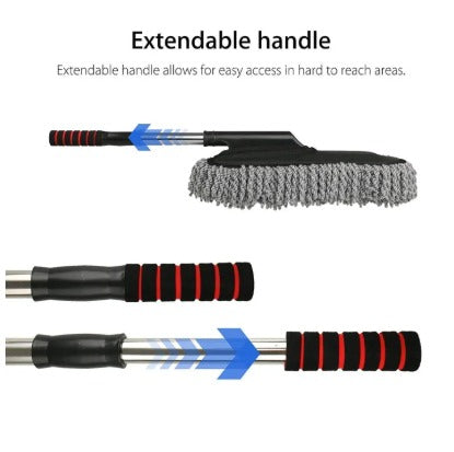Premium Microfiber Car Cleaning Duster Brush