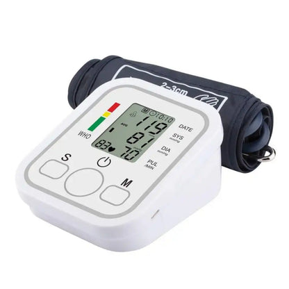 Digital Blood Pressure Monitor for Home Use – Automatic Upper Arm BP Machine with Large LCD Display