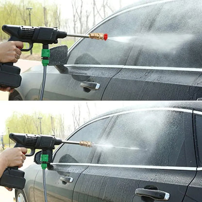 Cordless Pressure Washer Gun – Portable High Pressure Water Spray Gun with Battery, Hose & Multi Nozzle Kit for Car Wash & Home Cleaning