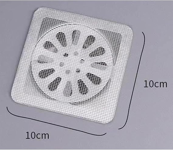Drain Filter Sheets – Pack of 10 Disposable Mesh Drain Covers