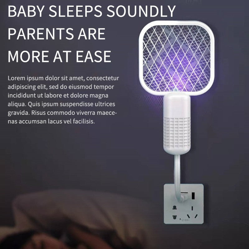 Mini Portable USB Electric Mosquito Racket