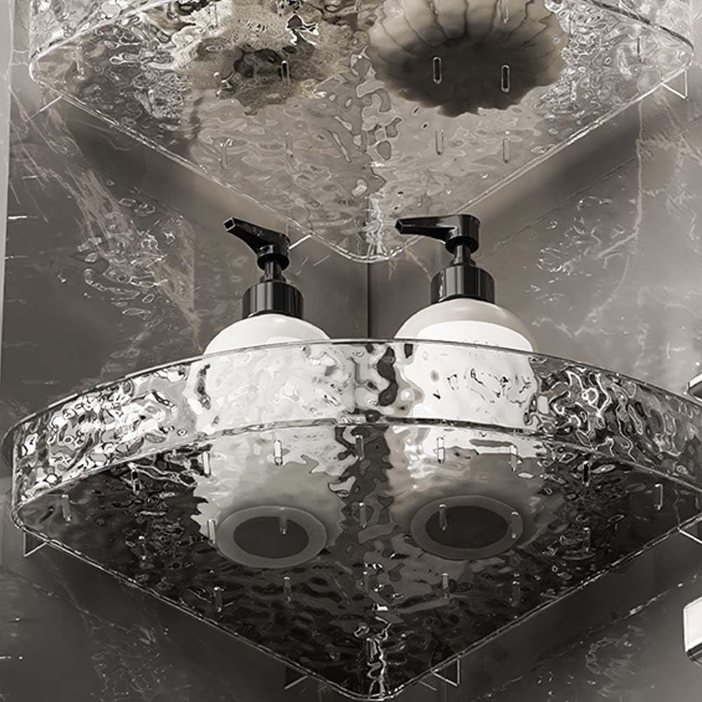 Luxury Suction Shelf – Wall Mounted Corner Shower Organizer | Free Shipping