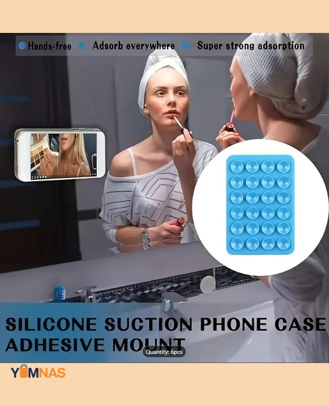 240W Type-C Fast Charging Cable & Double-Sided Silicone Suction Phone Holder – 2-Piece Mobile Essentials Set