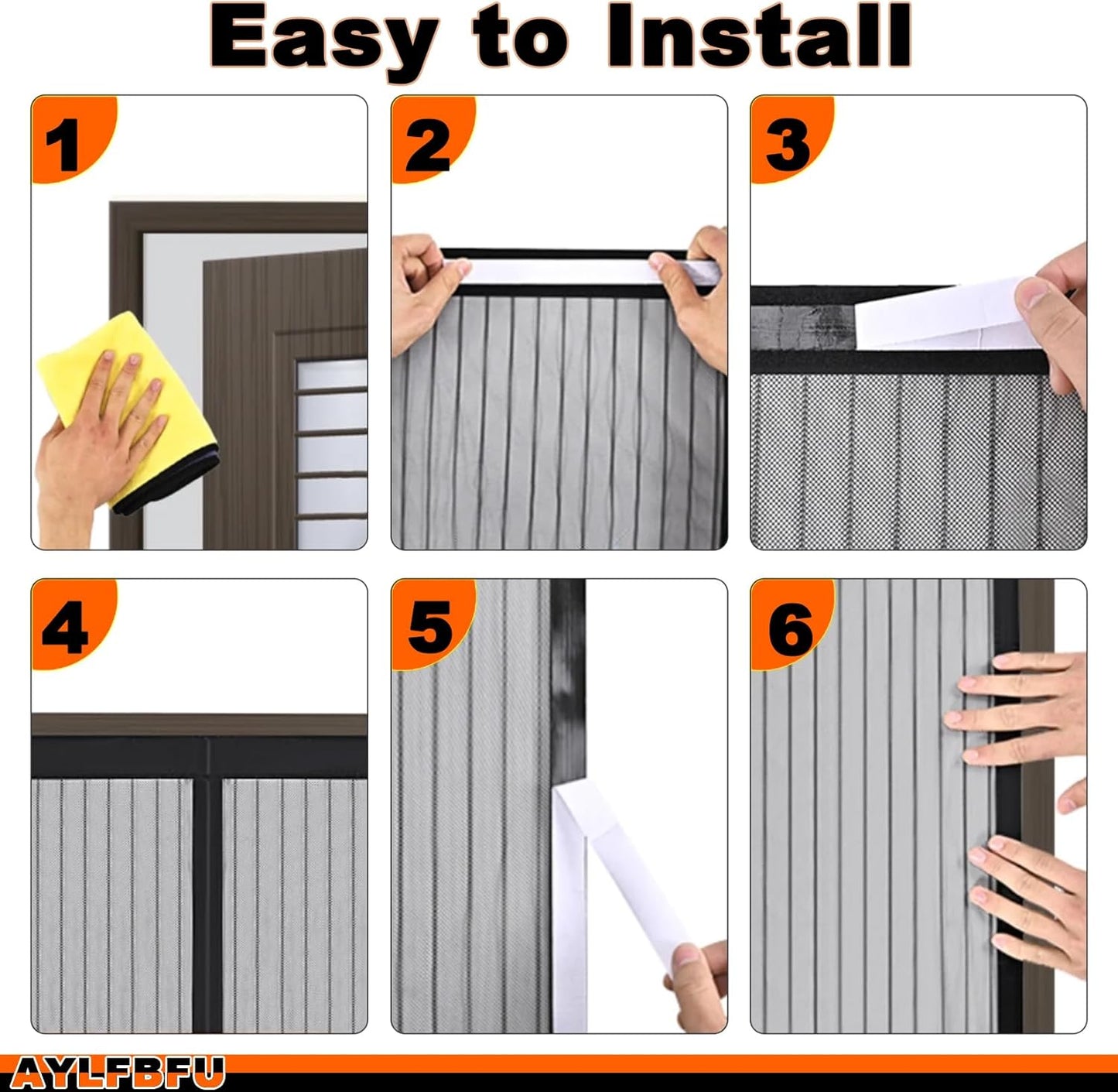 Magnetic Mosquito Net Door Curtain – Hands-Free Anti-Insect Mesh Screen for Home