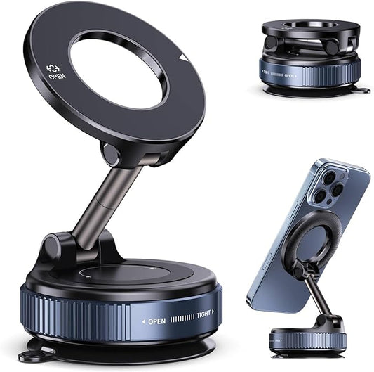 Magnetic Suction Mobile Holder + 60W Travel Cable Kit – 2-in-1 Deal