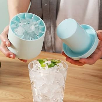 Manual Ice Crusher Cup – Portable Ice Crushing Cup for Crushed Ice, Cold Drinks & Cocktails