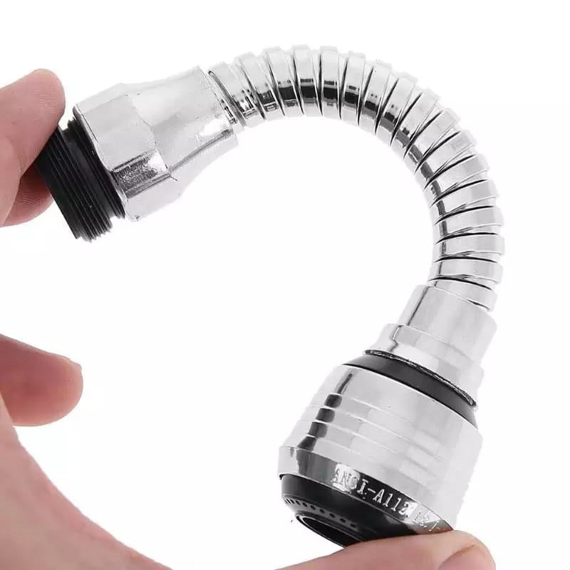 2-in-1 Kitchen Faucet Basket & 360° Rotating Faucet Sprayer Set – Water Saving Sink Accessories