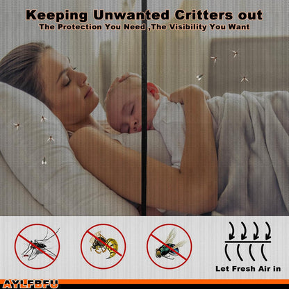 Magnetic Mosquito Net Door Curtain – Hands-Free Anti-Insect Mesh Screen for Home