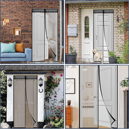 Magnetic Mosquito Net Door Curtain – Hands-Free Anti-Insect Mesh Screen for Home