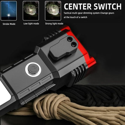 Multi-Function Safety Hammer COB LED Work Light with Magnet Base