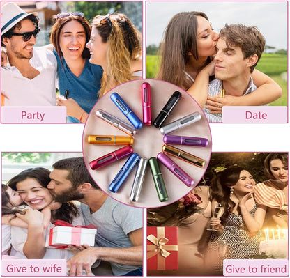 Portable Mini Refillable Perfume Atomizer – Travel Size Fragrance Spray Bottle 5ml for Easy Carry