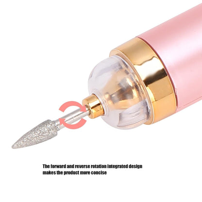 Rechargeable Electric Nail Drill Machine Kit with Multiple Attachments