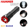 Multi-Function Safety Hammer COB LED Work Light with Magnet Base