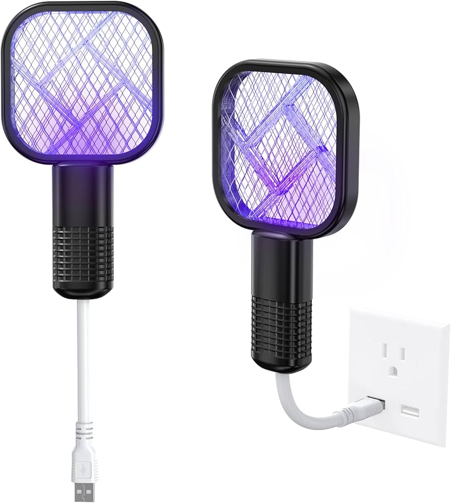 Mini Portable USB Electric Mosquito Racket