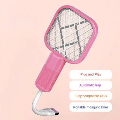 Mini Portable USB Electric Mosquito Racket