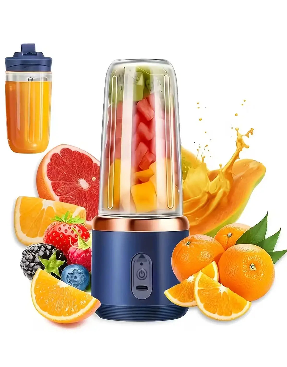 2 in 1 Rechargeable Portable USB Juicer